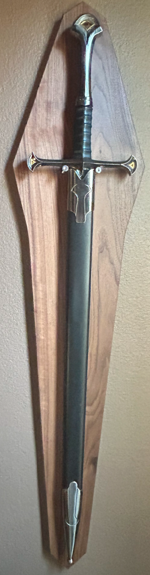 Sword Wall Mount - Walnut